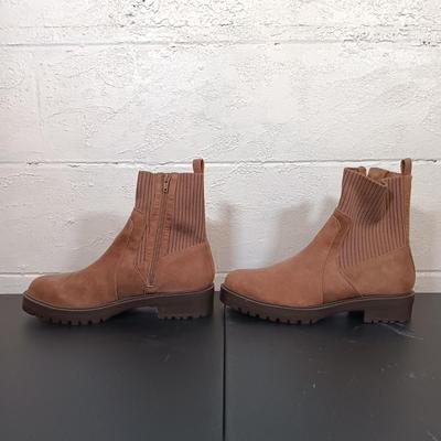 LOT 45: Women's Size 11 DolceVita Orelia Ankle Boots, Size 11 EasyStreet Slip Resistant Boots & Mid-Calf Sz 10.5" Faux...
