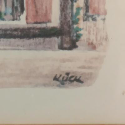 LOT 53: Vintage Lithographs by Kŭck of Art for the Lloyd Bremen Cruise Line Dinner Menus