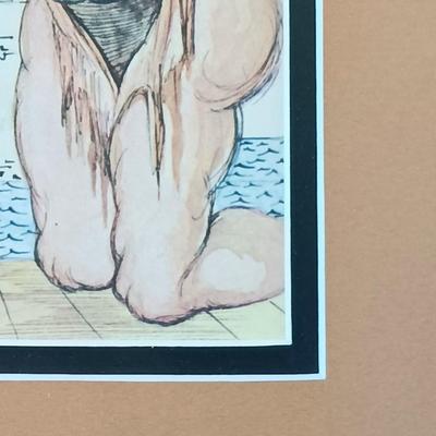 LOT 54: Framed Print of Salvador Dali's 'Of Vanity'