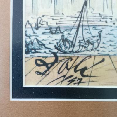 LOT 54: Framed Print of Salvador Dali's 'Of Vanity'