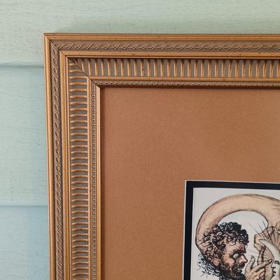 LOT 54: Framed Print of Salvador Dali's 'Of Vanity'