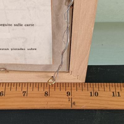 LOT 137: Isis Papyrus Exhibition Painting on Papyrus with COA, Signed Painting of Queen Nefertiti's Tomb on Papyrus & More
