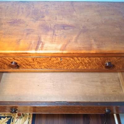 LOT 146: Antique Birdseye Maple Chest of Drawers