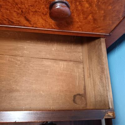 LOT 146: Antique Birdseye Maple Chest of Drawers