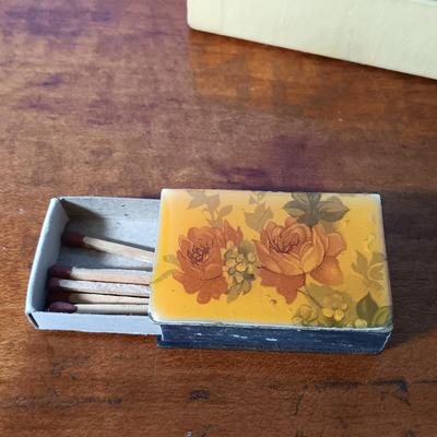 LOT 152: Collection of Sewing Notions Including Glass Sock Darner, Celluloid Hair Pins & More