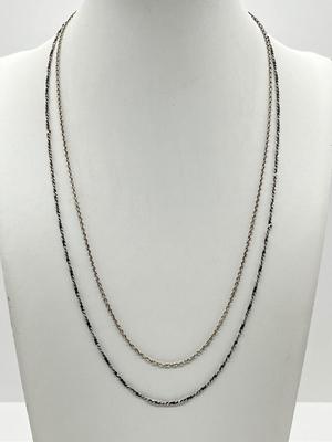 LOT 223J: Sterling Chains - 5.7 Grams