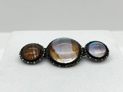 LOT 231J: Antique Butterfly Wing Brooch/Pin
