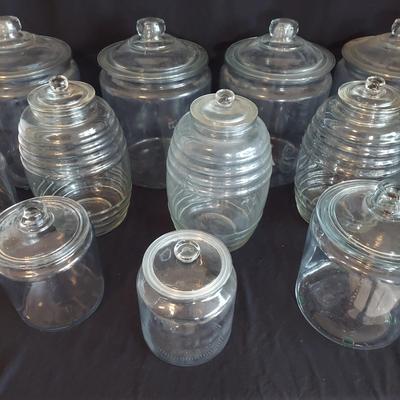 Large Glass Canister Jars (SR-BBL)