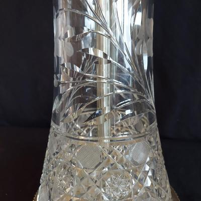 Two Cut Glass Lamps (SR-BBL)