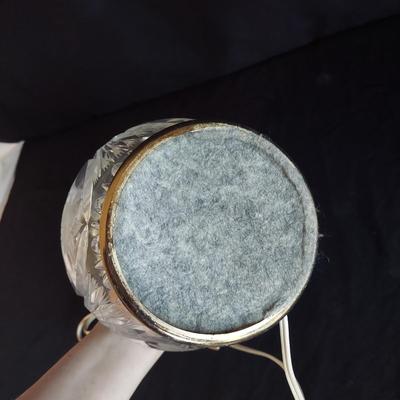 Two Cut Glass Lamps (SR-BBL)
