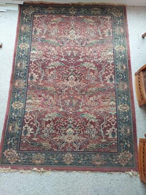 5’ x 7’ Burgundy Area Rug (SR-BBL)