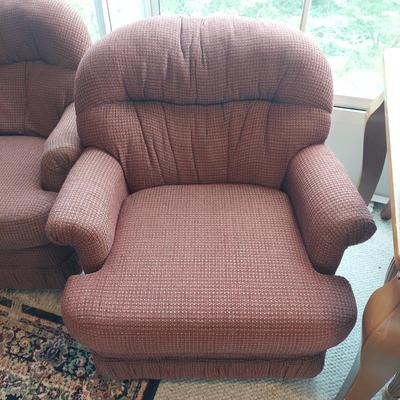 Two Swivel Armchairs (SR-BBL)