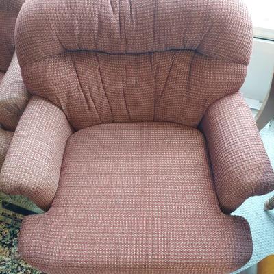 Two Swivel Armchairs (SR-BBL)