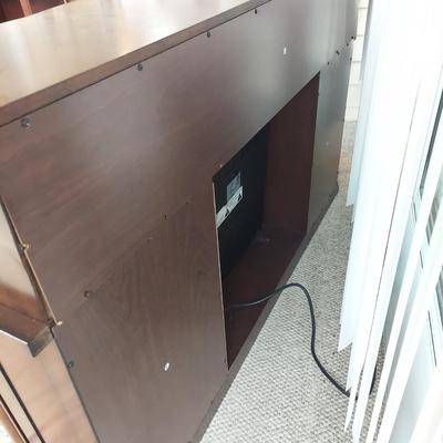 Electric Fireplace Console (SR-BBL)