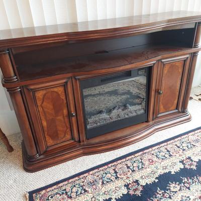 Electric Fireplace Console (SR-BBL)