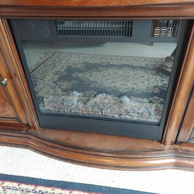 Electric Fireplace Console (SR-BBL)