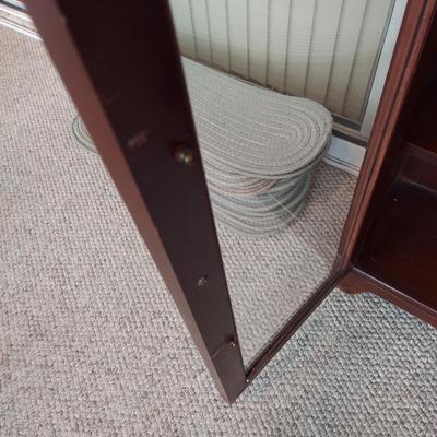 Glass Front Curio Cabinet (SR-BBL)