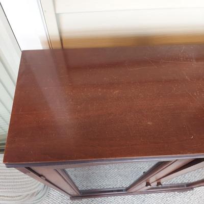 Glass Front Curio Cabinet (SR-BBL)