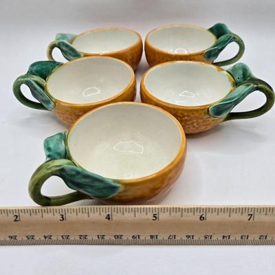 LOT 2K: Bordallo Pinheiro Green Leaf Plate, Sarreguemines France Saucers, Imperial by W. Dalton Small Stoneware Crock, and More Beautiful...