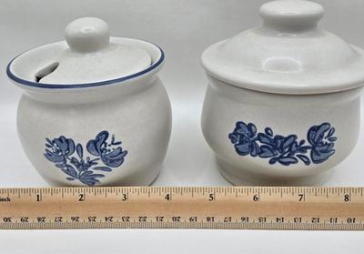 LOT 15K: Vintage Pfaltzgraff Yorktowne Set Including Cannisters, Serving Ware, Glasses, and More