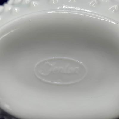 LOT 22K: Vintage Fenton Milk Glass Hobnail Pieces and More