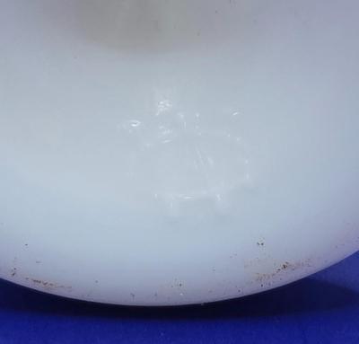 LOT 23K:Variety of Vintage Milk Glass Pieces Including Westmoreland Wicker Edge Salad Plate, Fenton White Hobnail Fairy Light, and More
