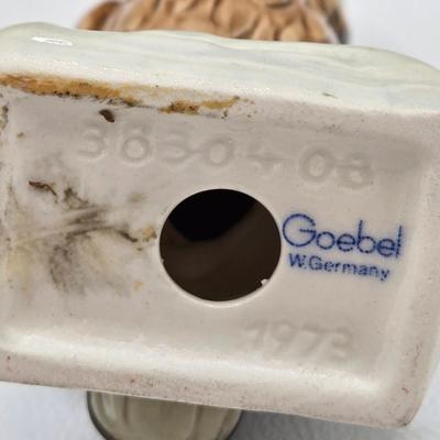 LOT 26D: Pair of Vintage Goebel Sparrows and Goebel Owl