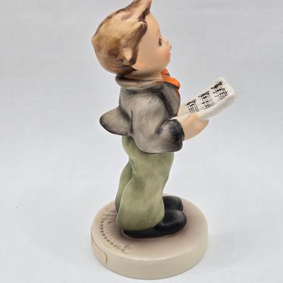 LOT 27D: Variety of Hummel Figurines Including Ride Into Christmas, School Boy, Happy Pastime, & Soloist
