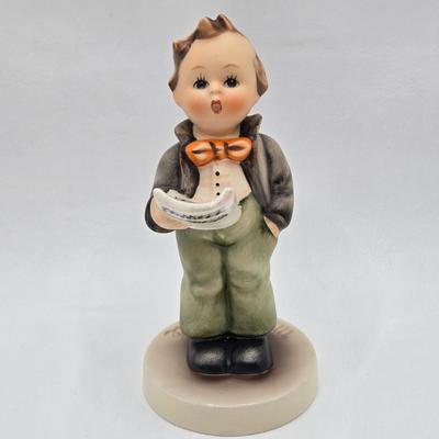 LOT 27D: Variety of Hummel Figurines Including Ride Into Christmas, School Boy, Happy Pastime, & Soloist