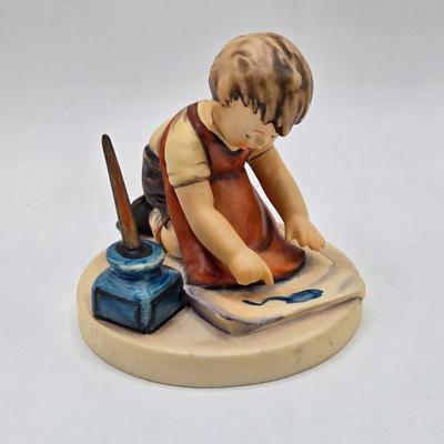 LOT 29D: Goebel Hummel Figurines Including Which Hand, Postman, With Loving Greetings, Out of Danger