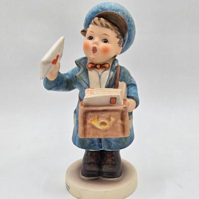LOT 29D: Goebel Hummel Figurines Including Which Hand, Postman, With Loving Greetings, Out of Danger