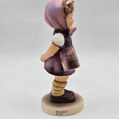 LOT 29D: Goebel Hummel Figurines Including Which Hand, Postman, With Loving Greetings, Out of Danger