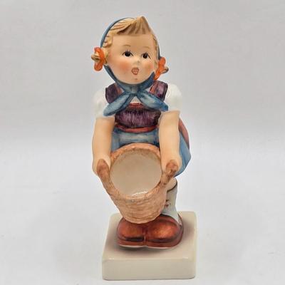 LOT 31D: Goebel Hummel Figurines Including Night Watchman, Little Pastry Cook, Little Hiker, Surprise AKA Hansel & Gretel, and Little...