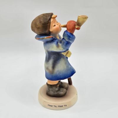 LOT 31D: Goebel Hummel Figurines Including Night Watchman, Little Pastry Cook, Little Hiker, Surprise AKA Hansel & Gretel, and Little...