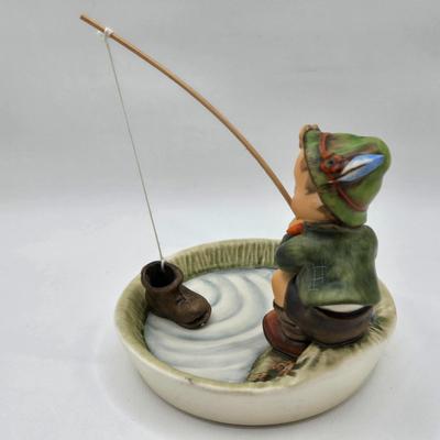 LOT 33D: Hummel Figurines Including Kiss Me, Blessed Event, and Just Fishing