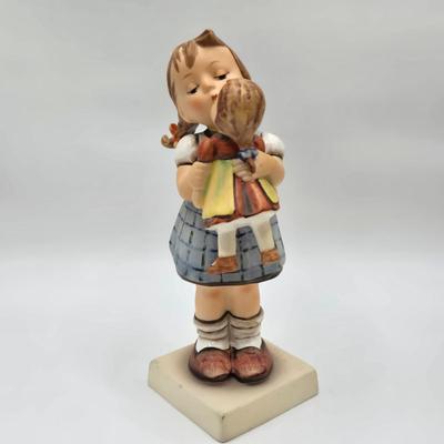 LOT 33D: Hummel Figurines Including Kiss Me, Blessed Event, and Just Fishing