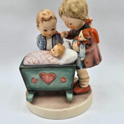 LOT 33D: Hummel Figurines Including Kiss Me, Blessed Event, and Just Fishing