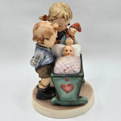 LOT 33D: Hummel Figurines Including Kiss Me, Blessed Event, and Just Fishing