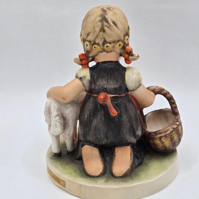 LOT 34D: Hummel Figurines Including Weary Wanderer, Favorite Pet, Just Resting, & Wayside Harmonies