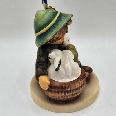 LOT 35D: Hummel Figurines Including Home From Market, Playmates, A nap, Angel with Accordion AKA Joyous News