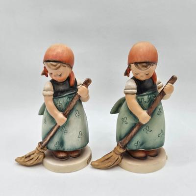 LOT 39D: Hummels Including Sweet Music, Puppy Love, 2 Little Sweepers, and Singing Lessons