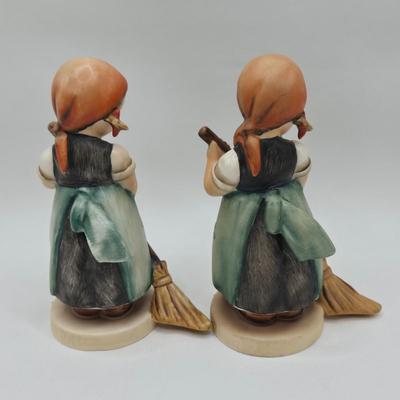 LOT 39D: Hummels Including Sweet Music, Puppy Love, 2 Little Sweepers, and Singing Lessons