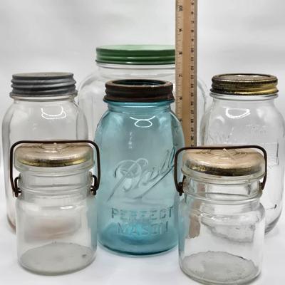 LOT 42D: Various Bottles and Jars