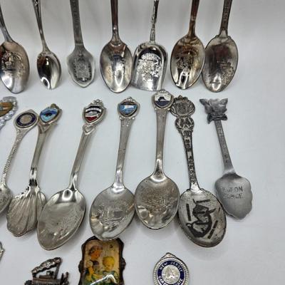 LOT 45D: Large Selection of Collectible Spoons