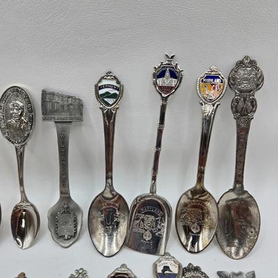 LOT 45D: Large Selection of Collectible Spoons