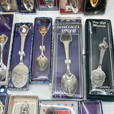 LOT 45D: Large Selection of Collectible Spoons