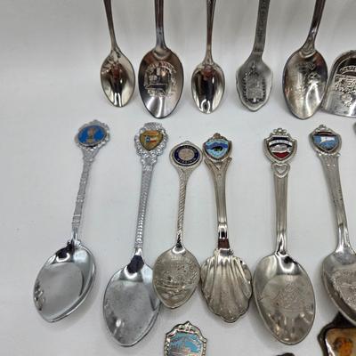 LOT 45D: Large Selection of Collectible Spoons