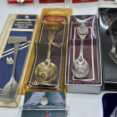 LOT 45D: Large Selection of Collectible Spoons