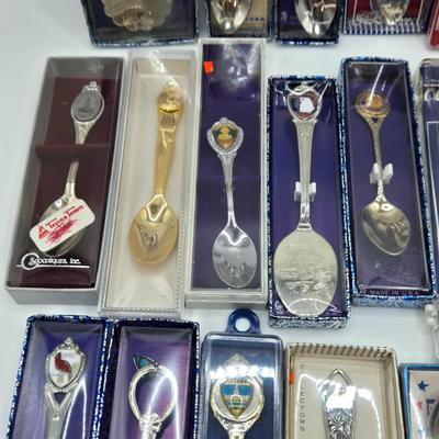 LOT 45D: Large Selection of Collectible Spoons