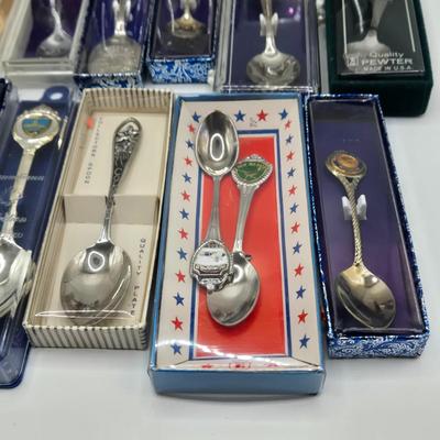 LOT 45D: Large Selection of Collectible Spoons